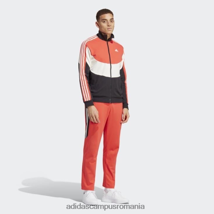 adidas campus romania trening roșu colorblock bărbați roșu J266N221437