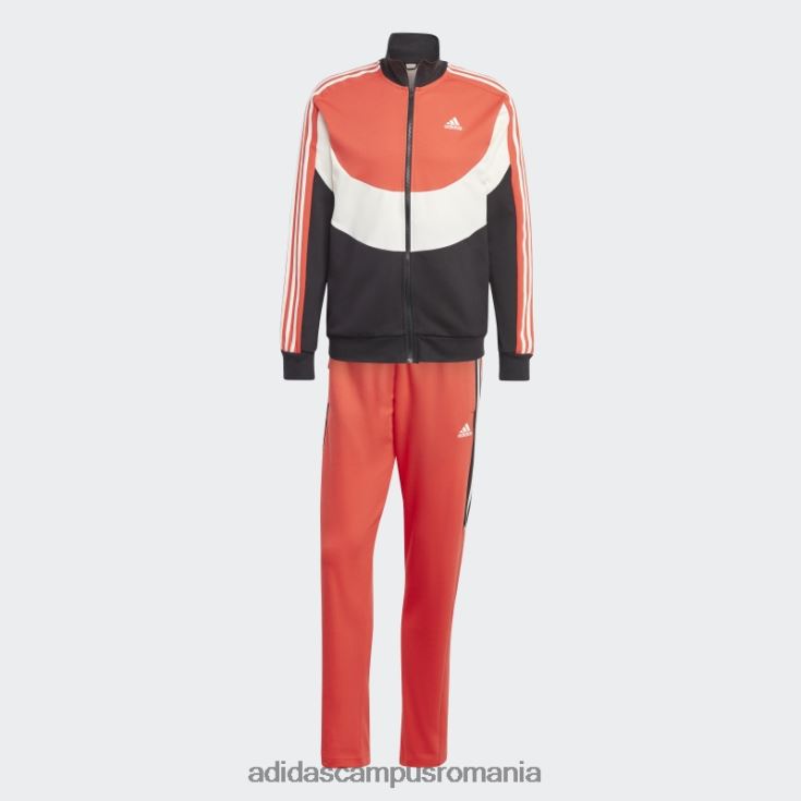 adidas campus romania trening roșu colorblock bărbați roșu J266N221437