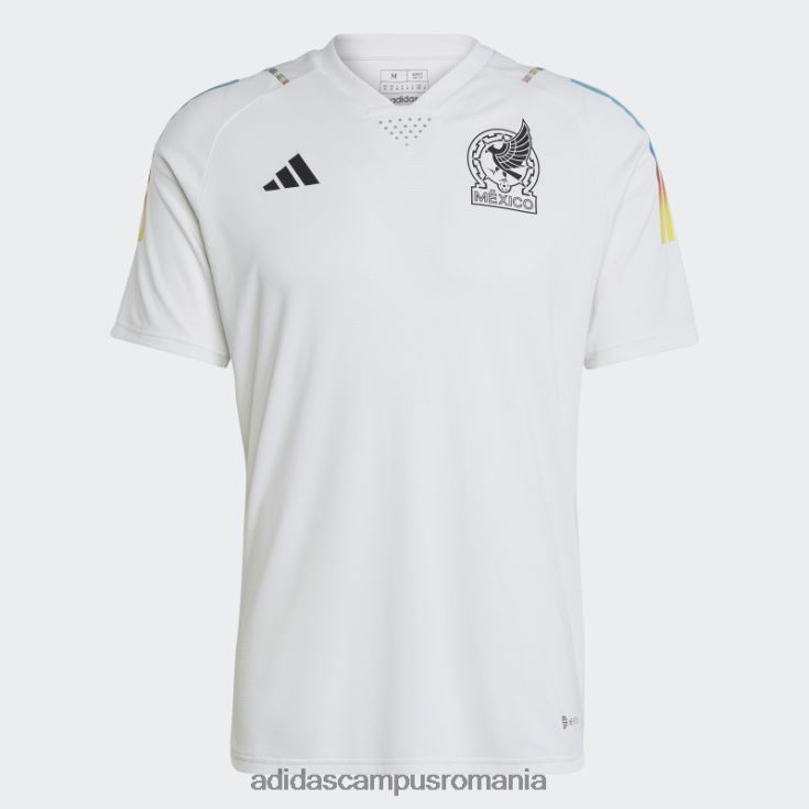 adidas campus romania Mexic Tiro 23 tricou de pre-meci al zilei de joc bărbați alb J266N220851