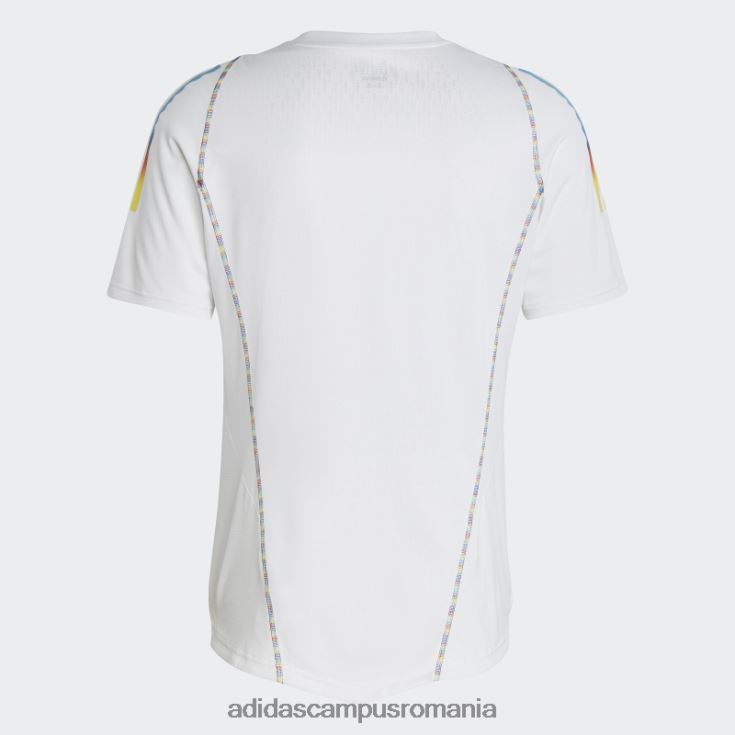 adidas campus romania Mexic Tiro 23 tricou de pre-meci al zilei de joc bărbați alb J266N220851