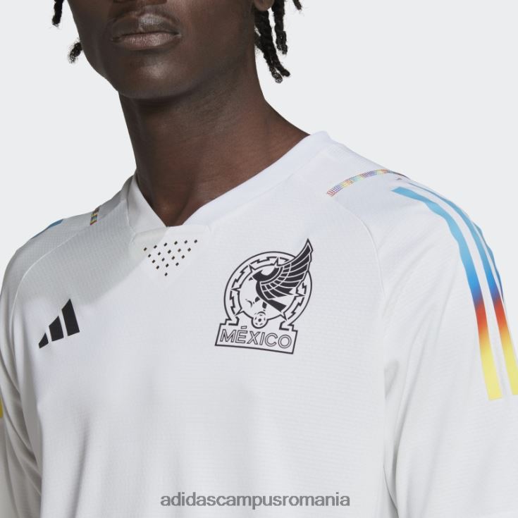 adidas campus romania Mexic Tiro 23 tricou de pre-meci al zilei de joc bărbați alb J266N220851