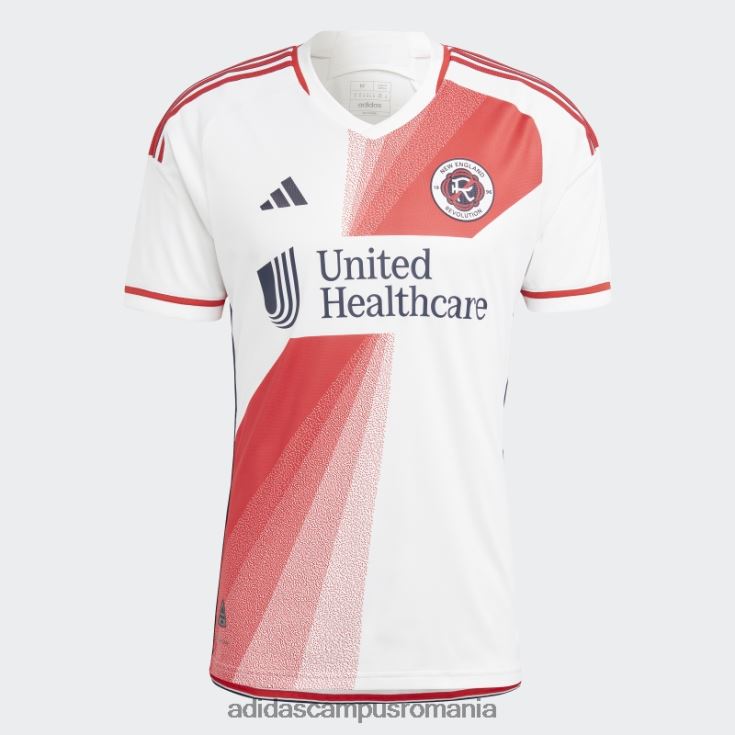 adidas campus romania New England Revolution 23/24 deplasare tricou autentic alb bărbați alb roșu J266N220432