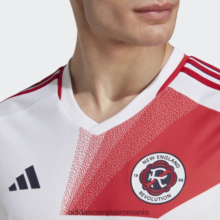 adidas campus romania New England Revolution 23/24 deplasare tricou autentic alb bărbați alb roșu J266N220432