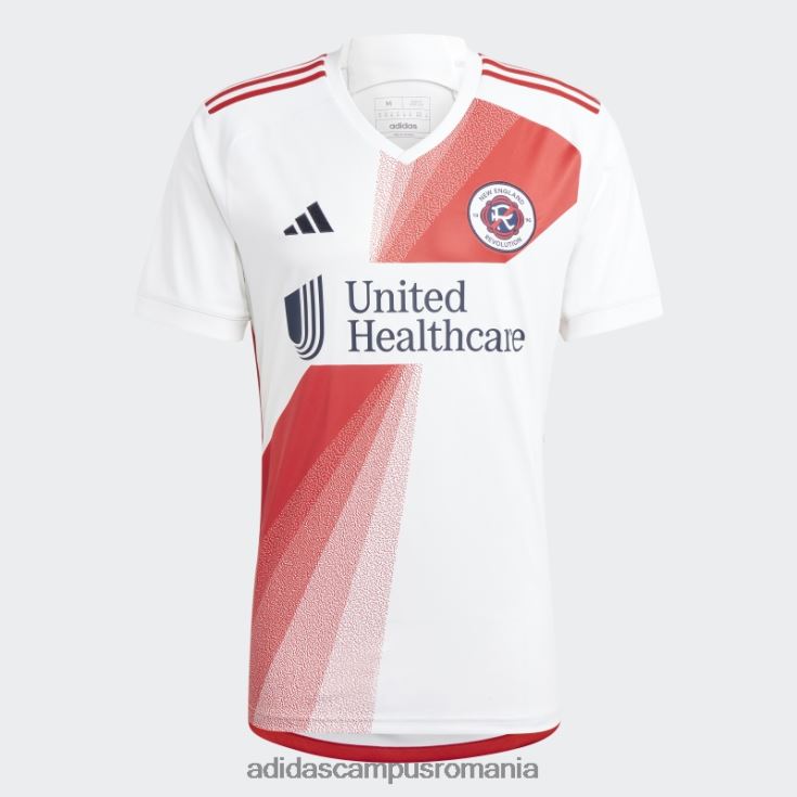 adidas campus romania New England Revolution 23/24 tricou deplasare roșu bărbați alb roșu J266N220835