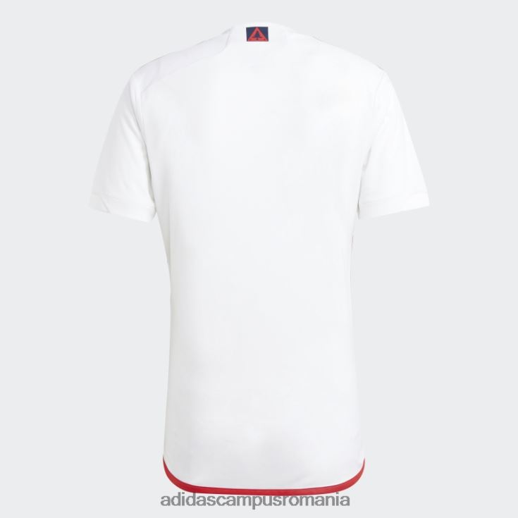 adidas campus romania New England Revolution 23/24 tricou deplasare roșu bărbați alb roșu J266N220835