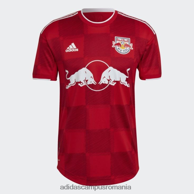 adidas campus romania New York Red Bulls 22/23 deplasare tricou autentic roșu bărbați rosu alb J266N220443