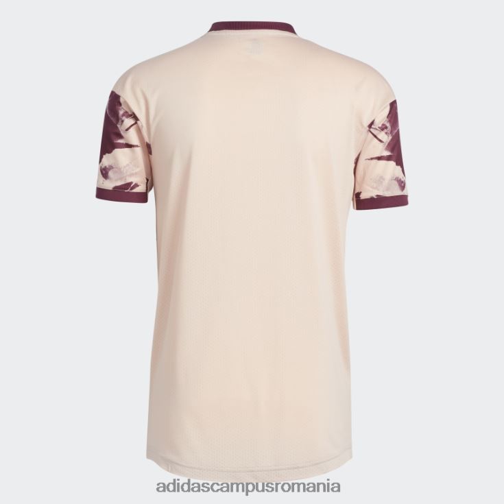 adidas campus romania Portland timbers roz vapor 22/23 deplasare tricou autentic bărbați vapor roz/crimson J266N220410