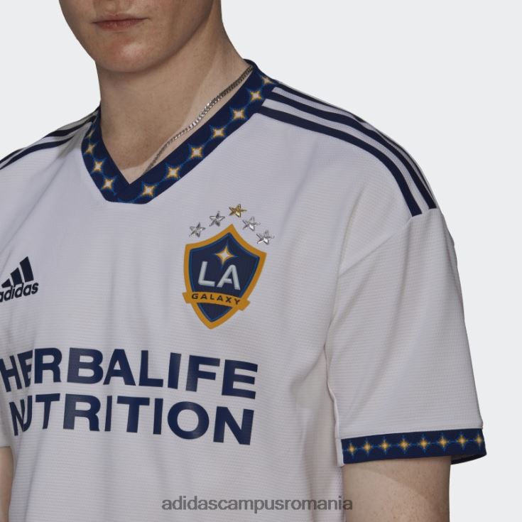 adidas campus romania alb la galaxy 22/23 home tricou autentic adidas bărbați alb/albastru închis J266N220445