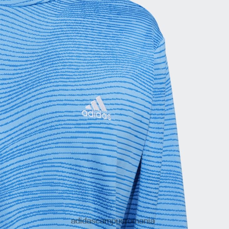 adidas campus romania cămașă albastră cu mânecă lungă, făcută pentru a fi refăcută bărbați albastru J266N220554