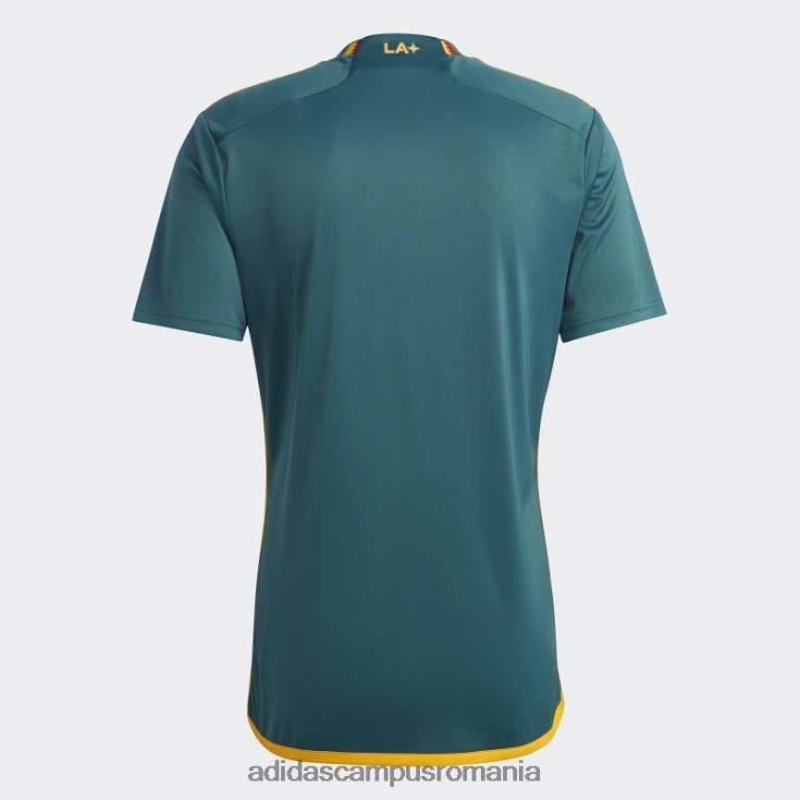 adidas campus romania fashion la galaxy 23/24 deplasare tricou colegiu auriu bărbați verde mister/aur colegiu J266N220350