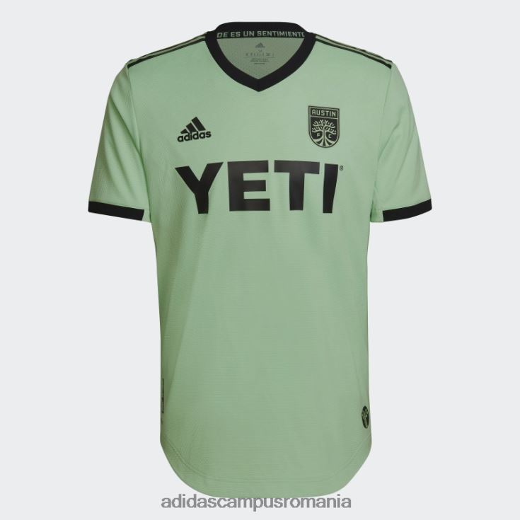 adidas campus romania glory mint austin fc 22/23 deplasare tricou autentic adidas bărbați glorie mentă/negru J266N220589