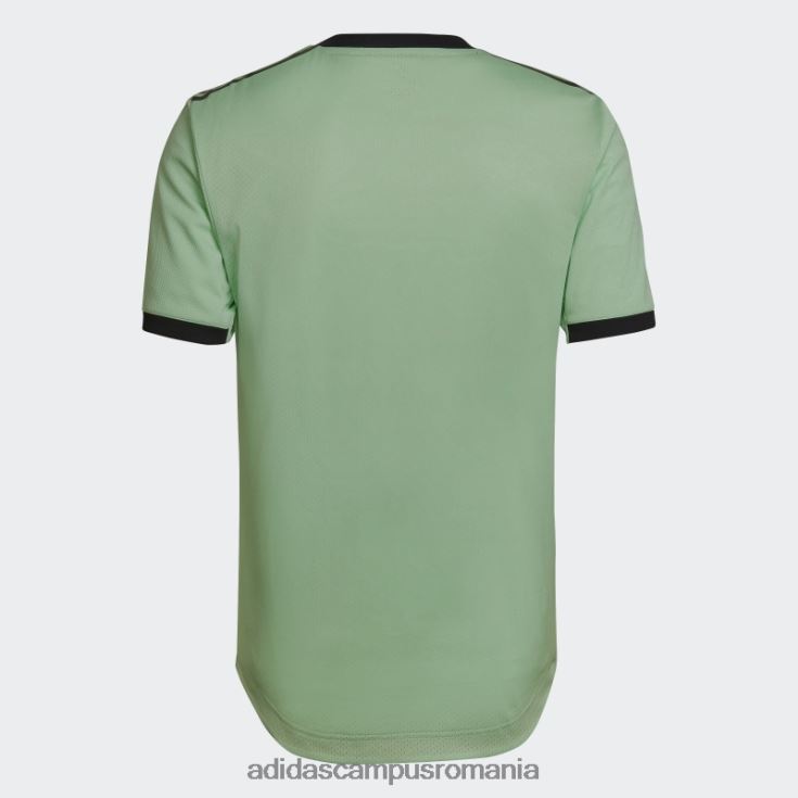 adidas campus romania glory mint austin fc 22/23 deplasare tricou autentic adidas bărbați glorie mentă/negru J266N220589