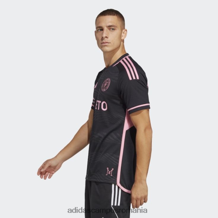 adidas campus romania negru inter miami cf 23/24 deplasare tricou autentic adidas bărbați negru J266N220439