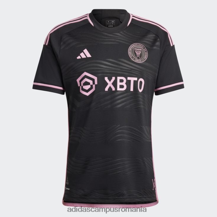 adidas campus romania negru inter miami cf 23/24 deplasare tricou autentic adidas bărbați negru J266N220439