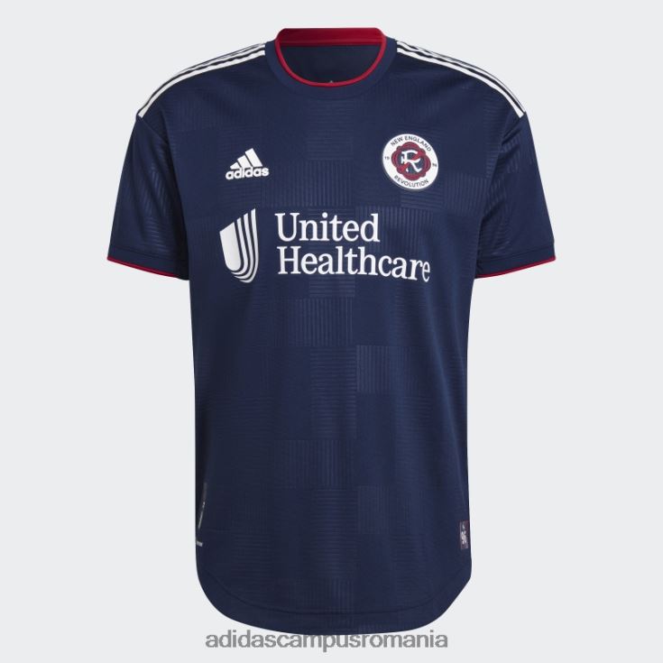 adidas campus romania night indigo New England Revolution 22/23 tricou de acasă autentic bărbați noapte indigo/roșu J266N220585
