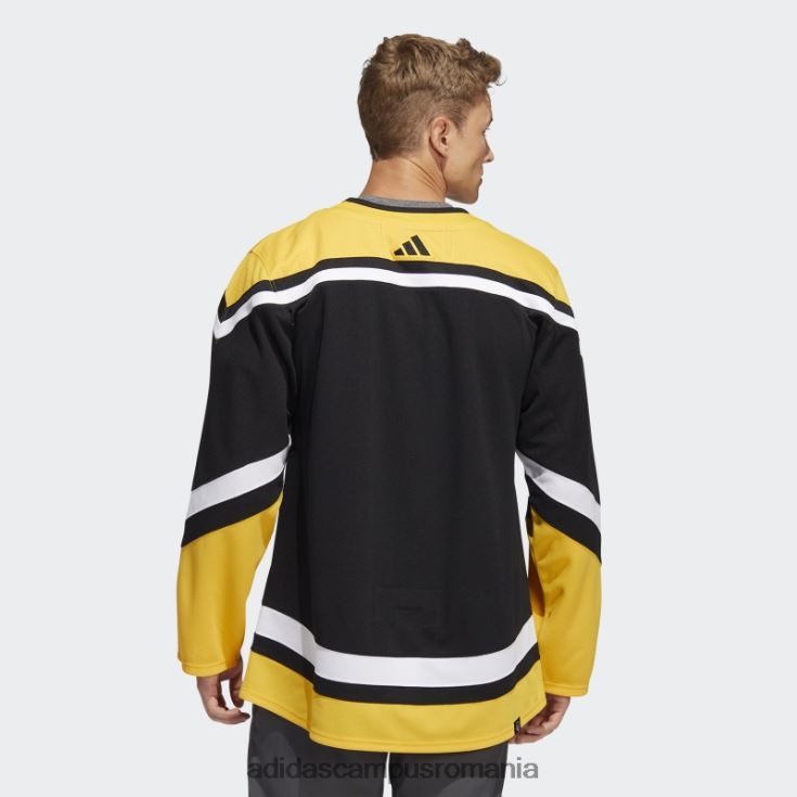 adidas campus romania pinguini tricou autentic revers retro cu semnătură neagră bărbați negru J266N220588