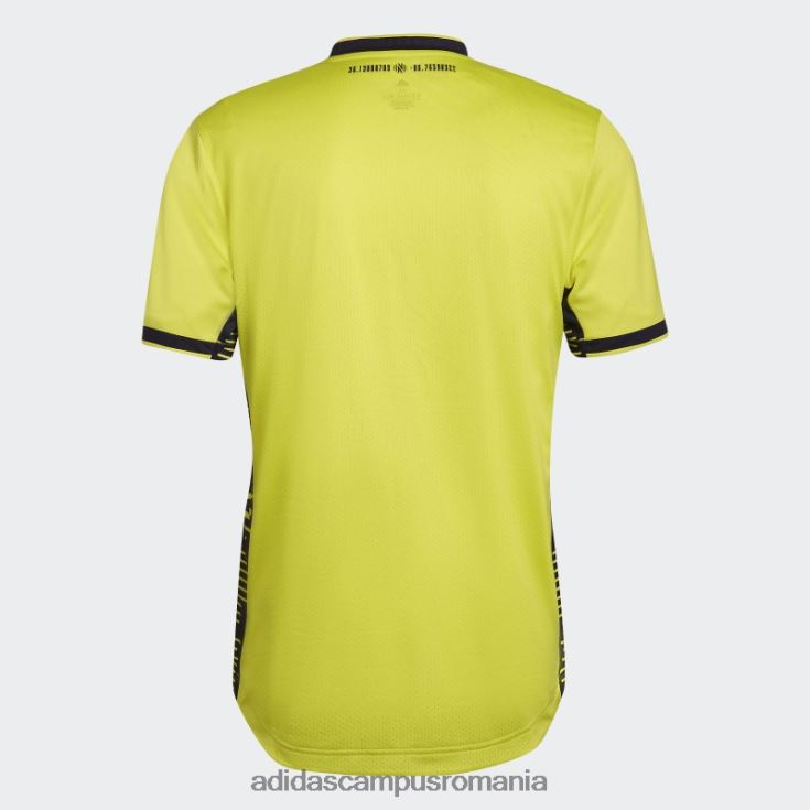 adidas campus romania soc galben nashville sc 22/23 home tricou autentic adidas bărbați galben șoc/cerneală nobilă J266N220553