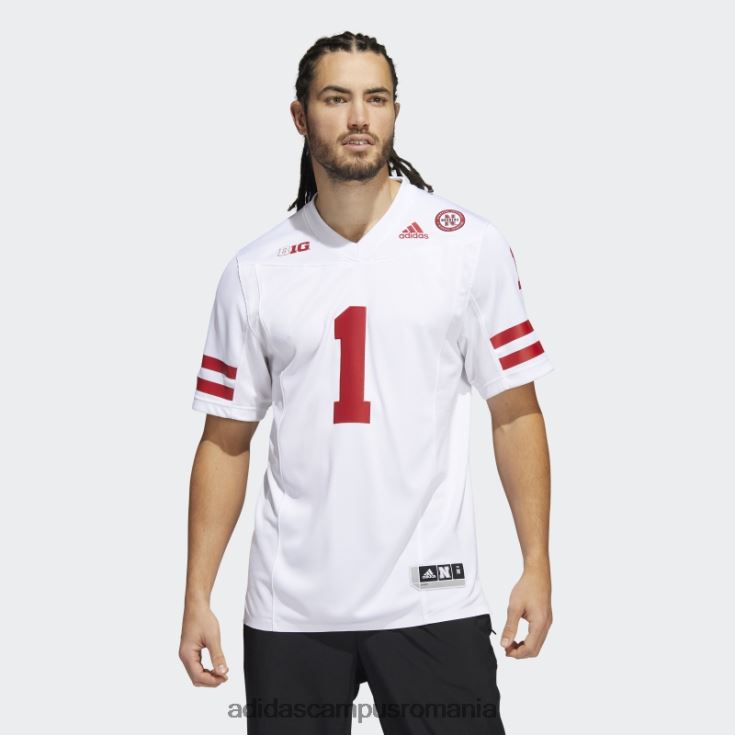 adidas campus romania tricou alb de deplasare al porumbului bărbați alb J266N220848