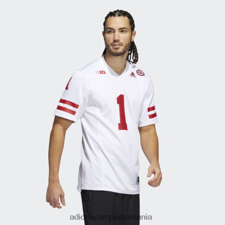 adidas campus romania tricou alb de deplasare al porumbului bărbați alb J266N220848