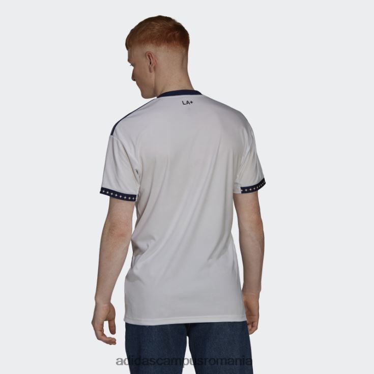 adidas campus romania tricou alb la galaxy 22/23 acasă bărbați alb/albastru închis J266N220579