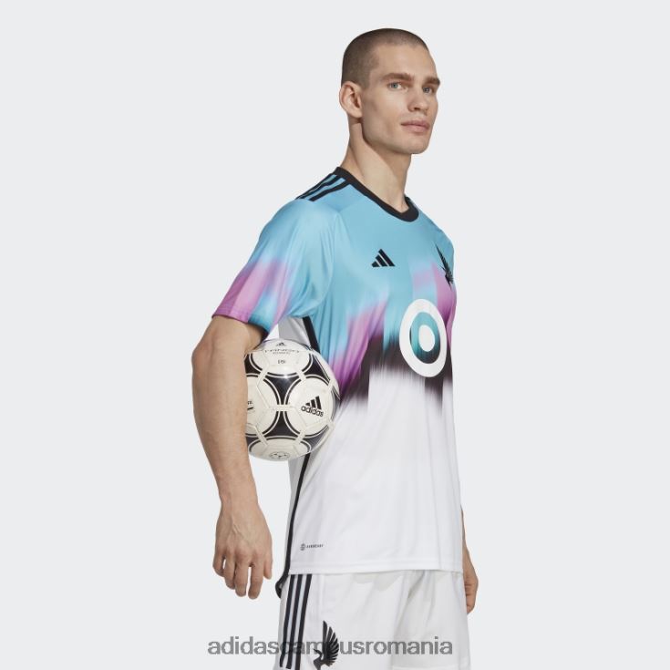 adidas campus romania tricou alb minnesota united fc 23/24 deplasare bărbați alb J266N220836