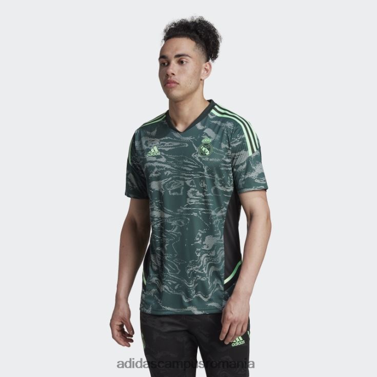 adidas campus romania tricou antrenament real madrid condivo 22 verde bărbați verde J266N220228
