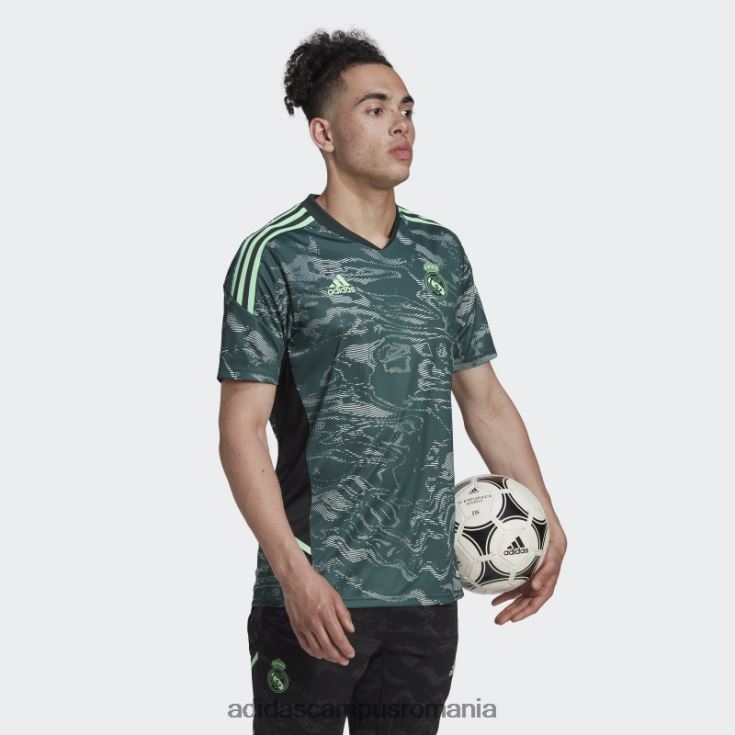 adidas campus romania tricou antrenament real madrid condivo 22 verde bărbați verde J266N220228