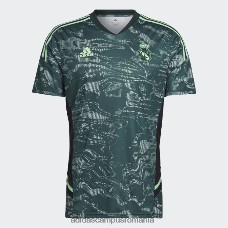 adidas campus romania tricou antrenament real madrid condivo 22 verde bărbați verde J266N220228