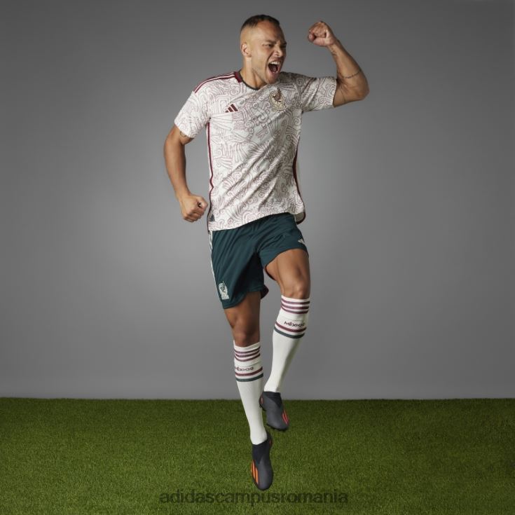 adidas campus romania tricou autentic alb Mexic 22 deplasare bărbați alb J266N220272