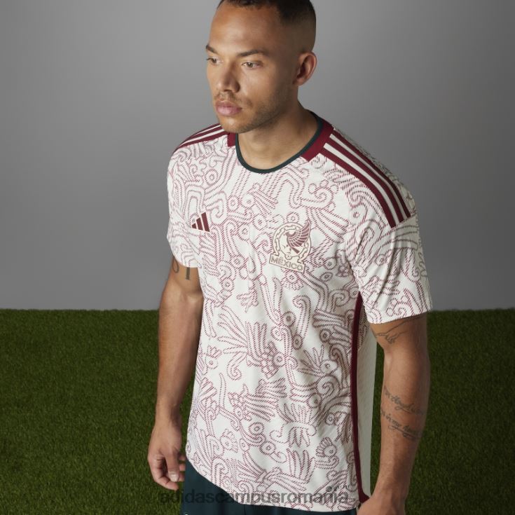 adidas campus romania tricou autentic alb Mexic 22 deplasare bărbați alb J266N220272