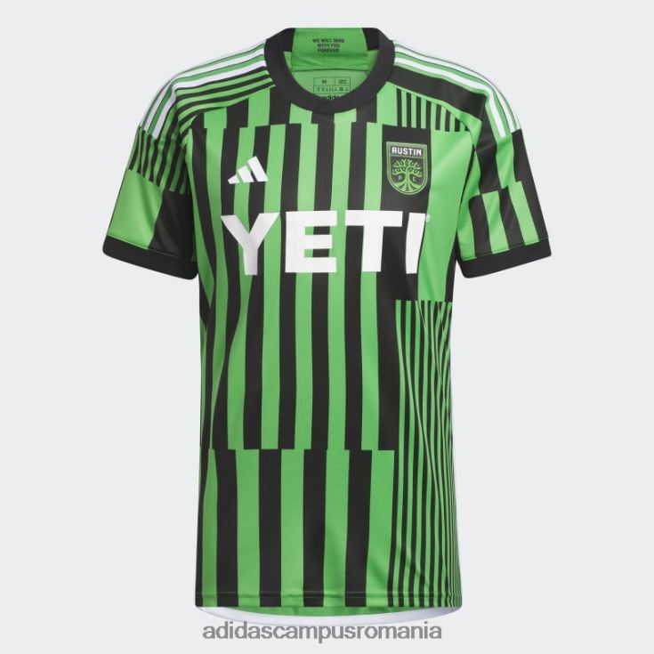 adidas campus romania tricou autentic austin fc 23/24, verde real bărbați verde/alb real J266N220405