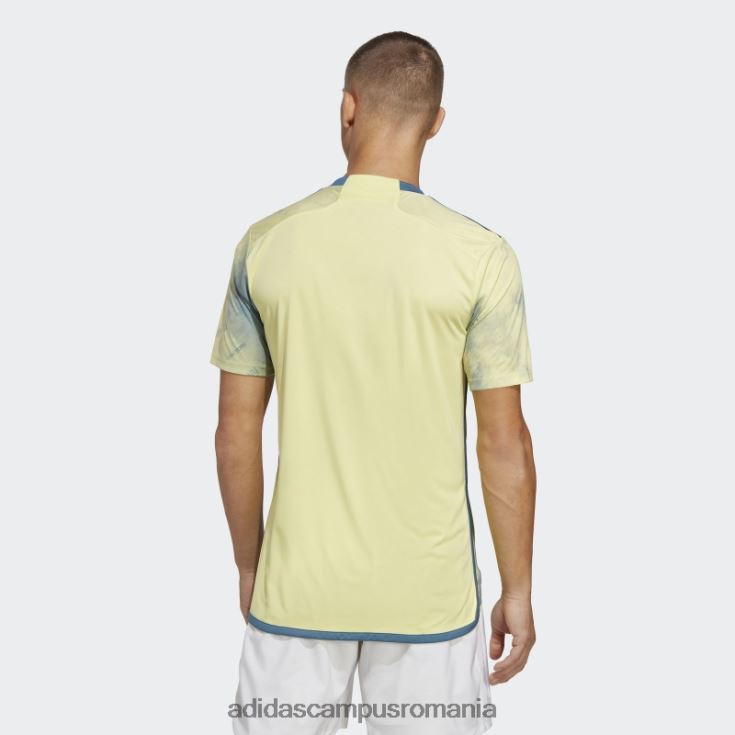adidas campus romania tricou home pearl citrine new york red bulls 23/24 bărbați citrin perlat J266N220837