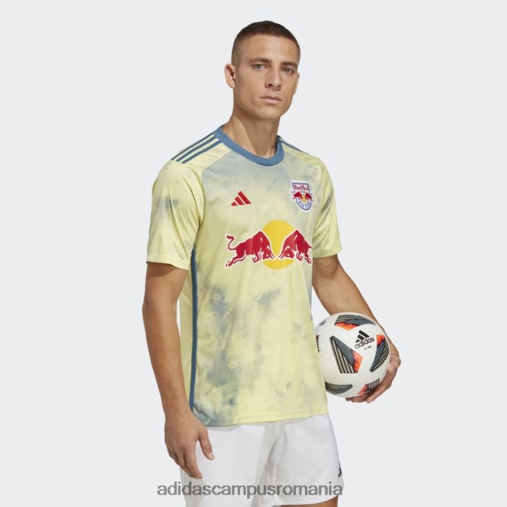 adidas campus romania tricou home pearl citrine new york red bulls 23/24 bărbați citrin perlat J266N220837