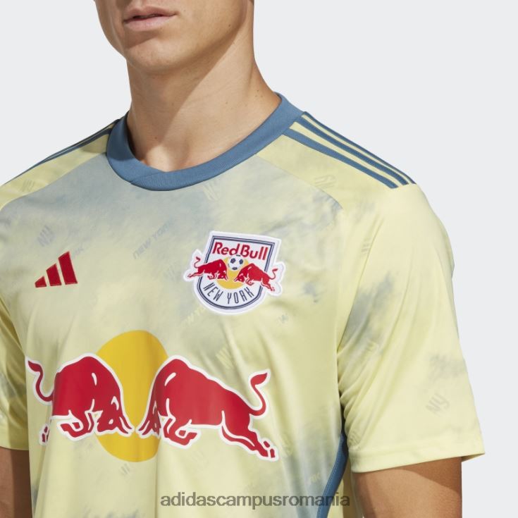 adidas campus romania tricou home pearl citrine new york red bulls 23/24 bărbați citrin perlat J266N220837
