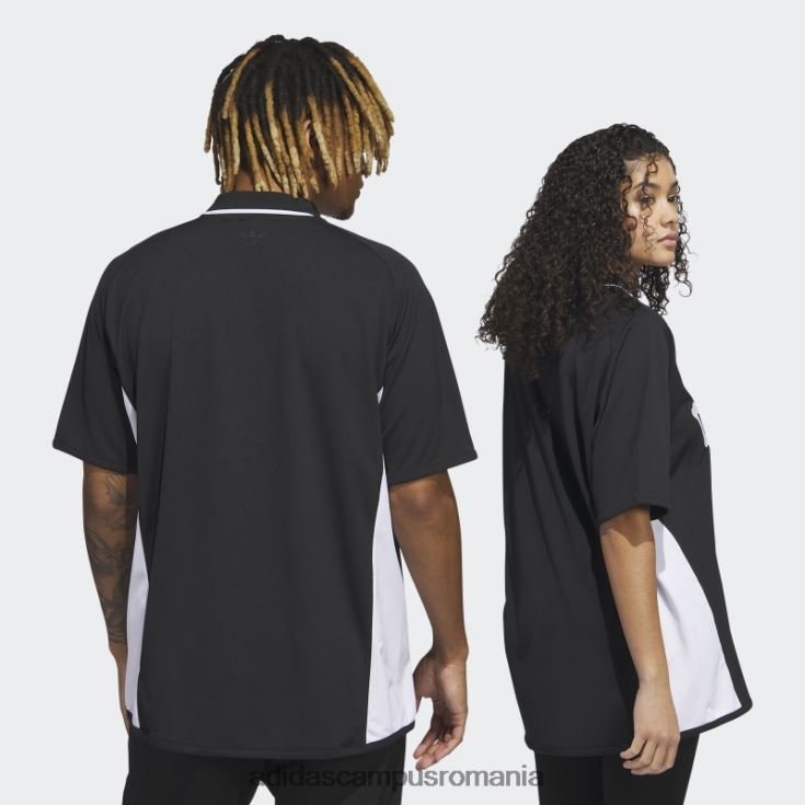 adidas campus romania tricou negru de fotbal jeremy scott adidas bărbați negru J266N220397