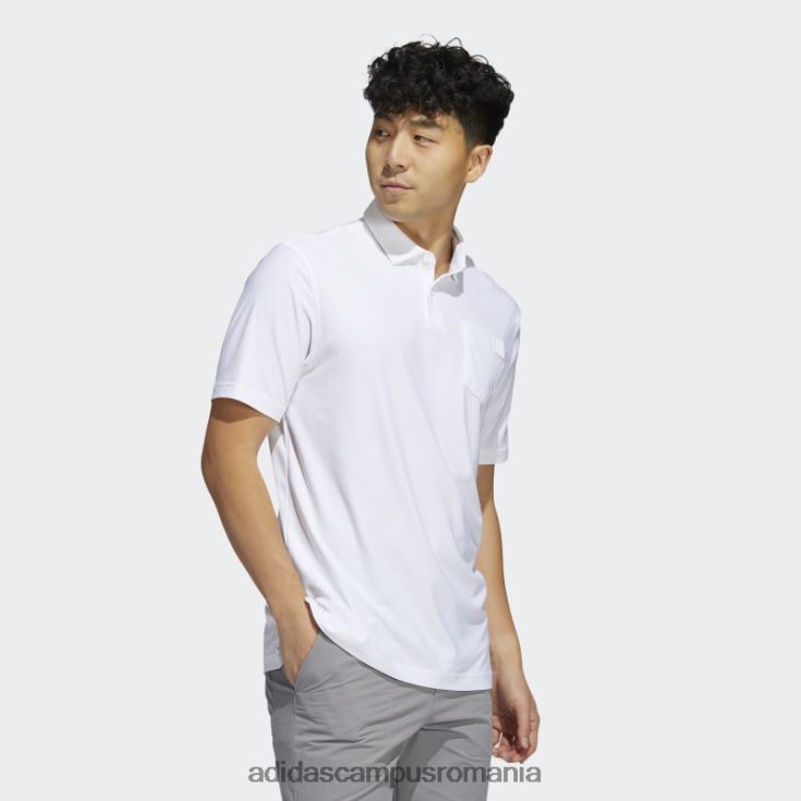 adidas campus romania tricou polo alb adidas bărbați alb J266N220547