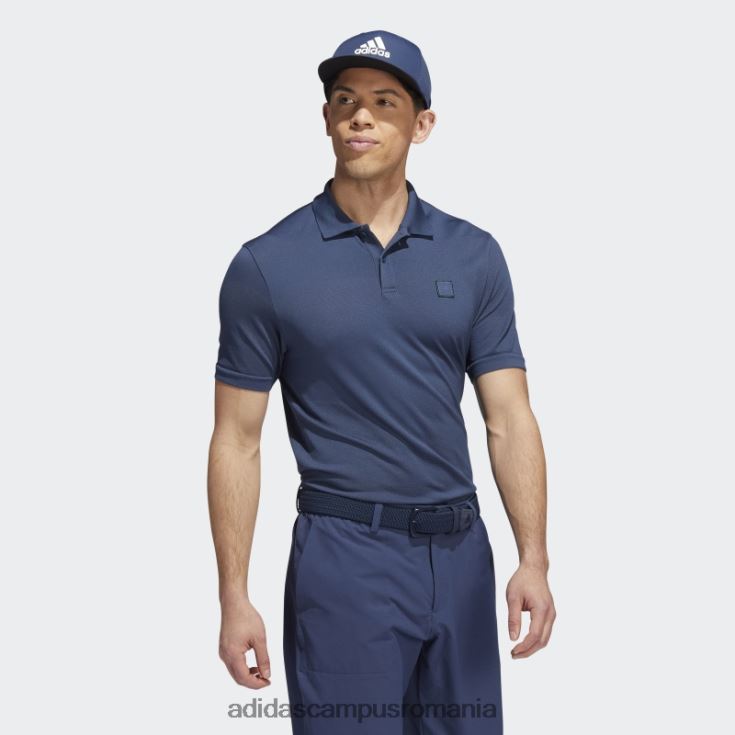 adidas campus romania tricou polo bleumarin, fără cusături bărbați marina J266N220170
