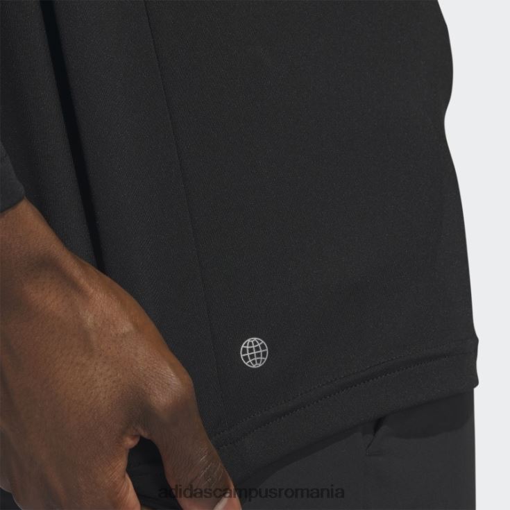 adidas campus romania tricou polo negru cu maneca lunga bărbați negru J266N220248