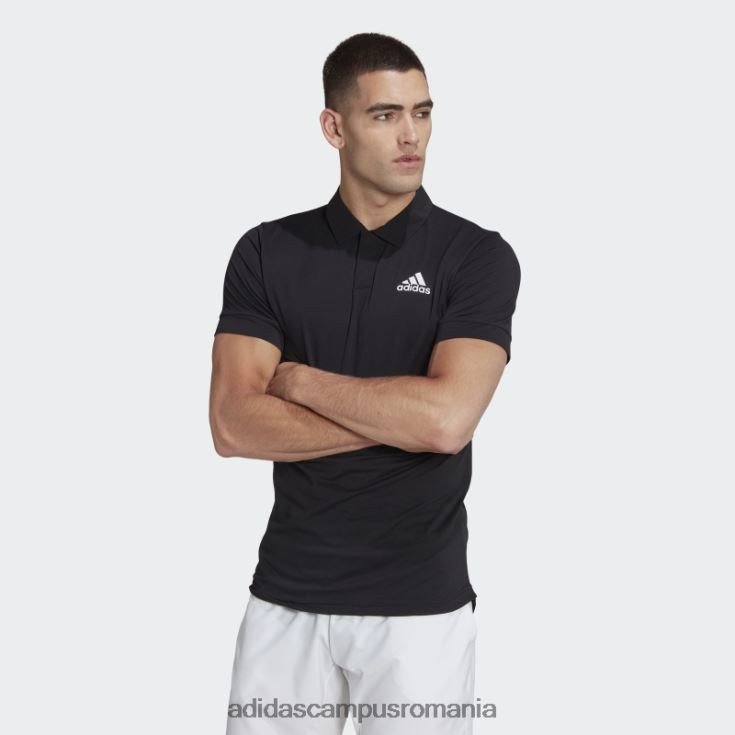 adidas campus romania tricou polo negru tenis new york freelift bărbați negru J266N220584