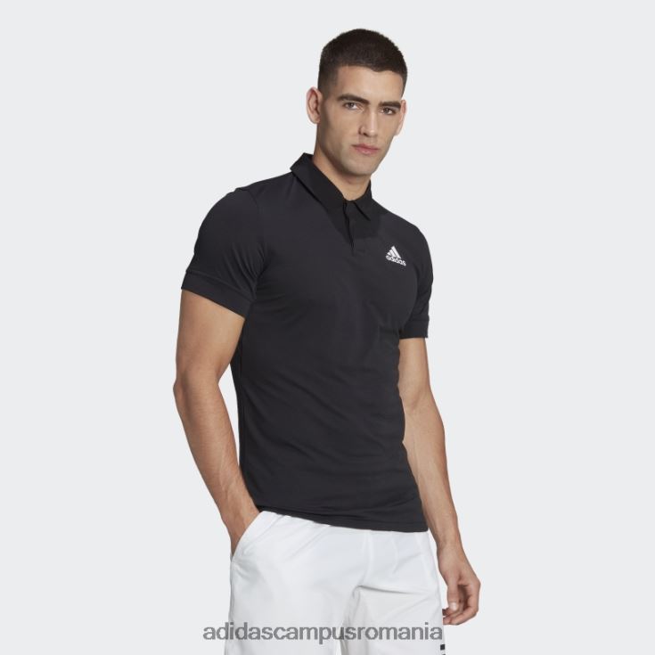 adidas campus romania tricou polo negru tenis new york freelift bărbați negru J266N220584