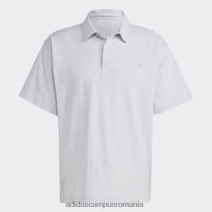 adidas campus romania tricou polo premium essentials gri deschis Heather adidas bărbați erica gri deschis J266N220598