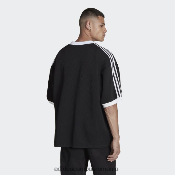 adidas campus romania tricou trei sferturi cu iconița neagră a Germaniei bărbați alb negru J266N220255