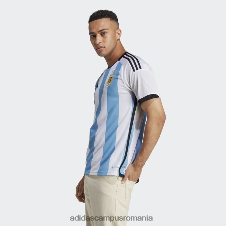 adidas campus romania tricoul argentina 22 acasă alb bărbați alb/albastru deschis J266N220197