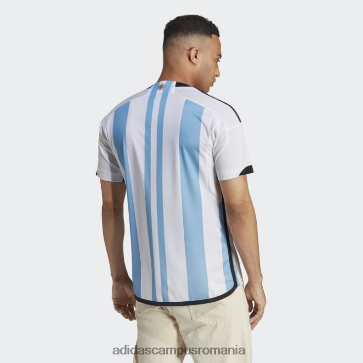 adidas campus romania tricoul argentina 22 acasă alb bărbați alb/albastru deschis J266N220197