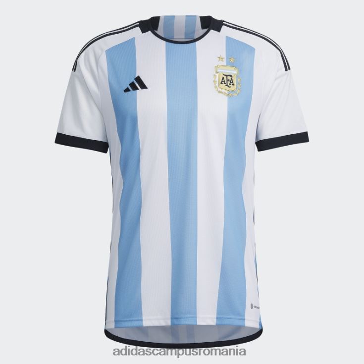 adidas campus romania tricoul argentina 22 acasă alb bărbați alb/albastru deschis J266N220197
