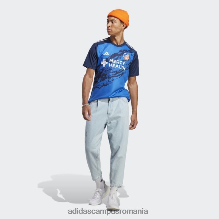 adidas campus romania tricoul de acasă albastru fc cincinnati 23/24 bărbați albastru/marinier J266N220513