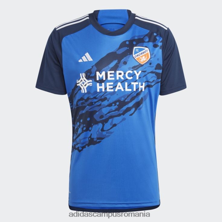 adidas campus romania tricoul de acasă albastru fc cincinnati 23/24 bărbați albastru/marinier J266N220513