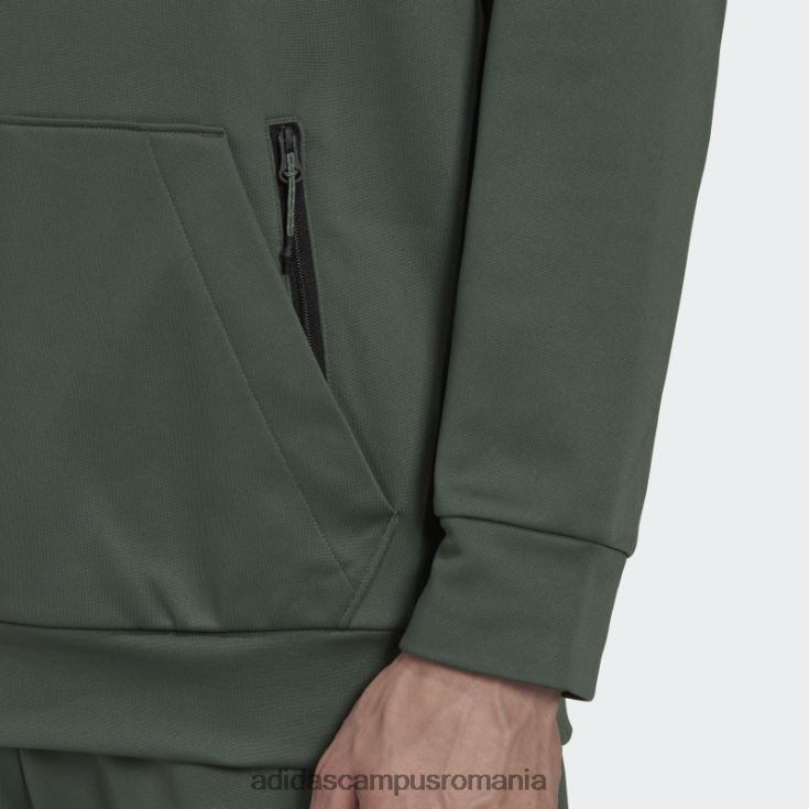 adidas campus romania Green oxide aeroready game and go camo logo hanorac bărbați oxid verde J266N220770