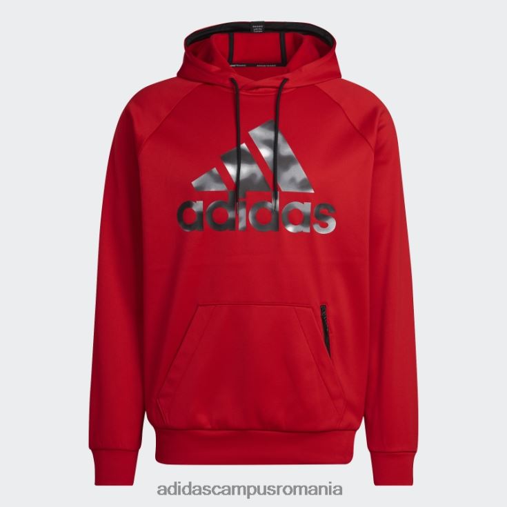 adidas campus romania aeroready game and go camo logo hanorac stacojiu bărbați stacojiu J266N220743