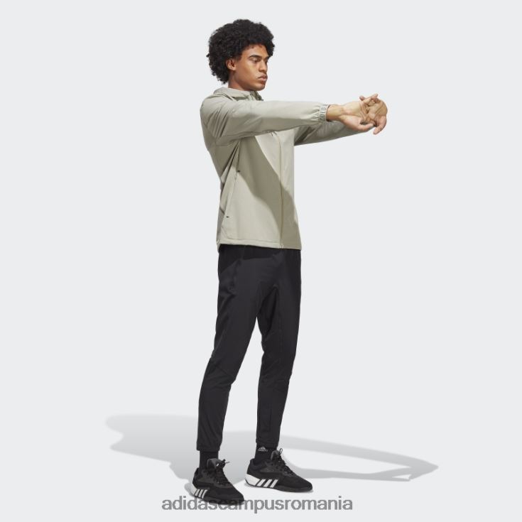 adidas campus romania argintiu pebble cold.rdy hanorac pentru antrenament cu fermoar complet bărbați pietricica de argint J266N220831